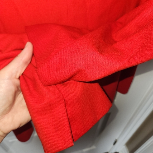 Vintage Women's Red Pendleton Wool Blazer Size 10 - Picture 3 of 8